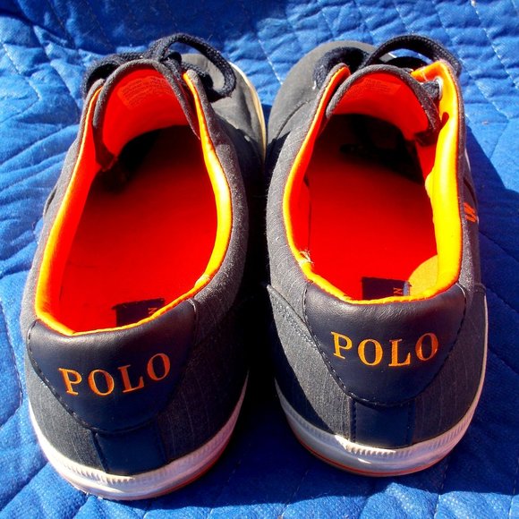 Ralph Lauren Polo Vaughn Sneakers - Size 10-1/2 - Picture 6 of 8